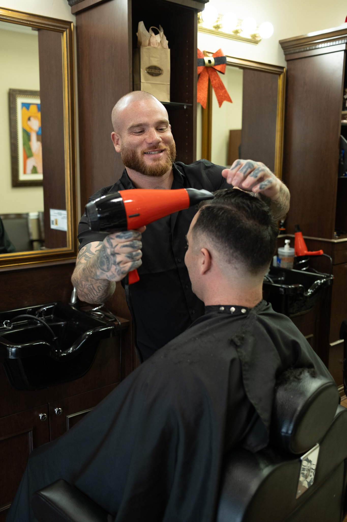 Primos Barbershop barber professional portrait Miami