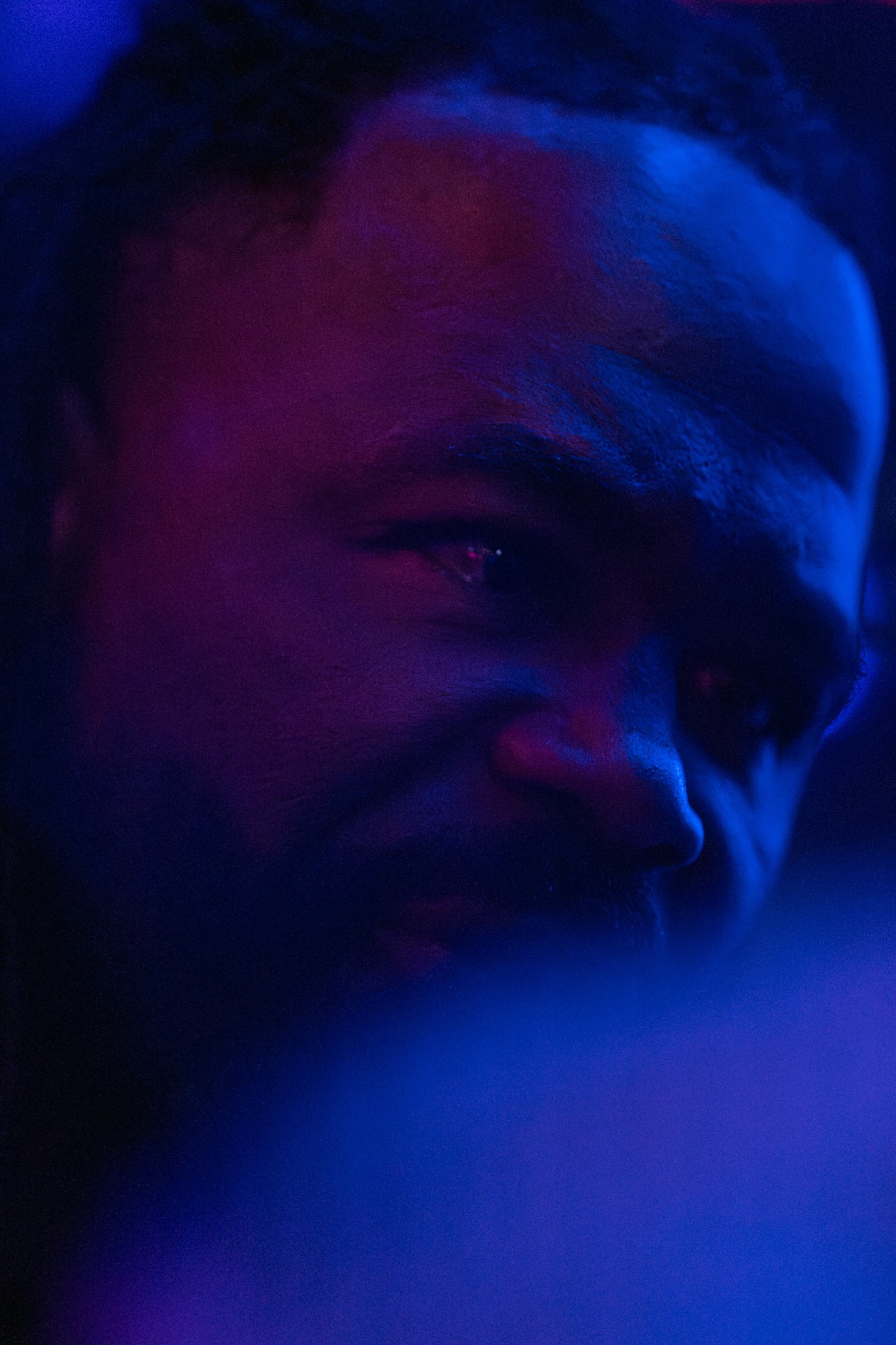 MMA fighter portrait dramatic lighting Miami